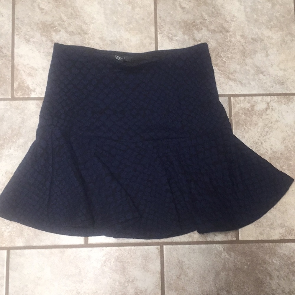 Forever 21 Fitted Textured Skirt